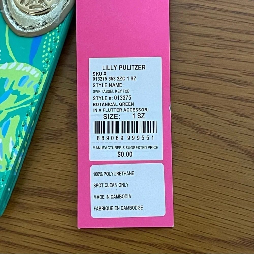 Lilly Pulitzer Key Fob In a Flutter